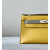 Hermes Kelly Mini HSS Epsom Nior(89) And Blanc(01)Gold Hardware Yellow