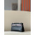 Hermes Kelly Pochette Alligator Gris Tourterelle (81) Gold Hardware Black