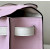 Hermes Kelly Pochette Alligator Gris Tourterelle (81) Palladium Hardware Light Pink