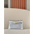 Hermes Kelly Pochette Alligator Rose Sheherazade (J5) Gold Hardware Grey