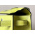 Hermes Kelly Pochette Alligator Vert Fonce (67) Palladium Hardware Yellow