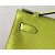 Hermes Kelly Pochette Alligator Vert Fonce (67) Palladium Hardware Yellow