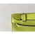 Hermes Kelly Pochette Alligator Vert Fonce (67) Palladium Hardware Yellow