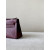 Hermes Kelly Pochette Ostrich Rose Sakura (3Q) Palladium Hardware Burgundy Red