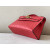 Hermes Kelly Pochette Ostrich Vert Vertigo (U4) Gold Hardware Red