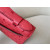 Hermes Kelly Pochette Ostrich Vert Vertigo (U4) Gold Hardware Red