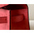 Hermes Kelly Pochette Swift Gris Mouette (4Z) Gold Hardware Red