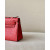 Hermes Kelly Pochette Swift Gris Mouette (4Z) Gold Hardware Red