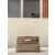 Hermes Kelly Pochette Epsom du Nord (P3) Palladium Hardware Dark Brown