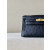 Hermes Kelly Pochette Epsom Vert Amande (63) Gold Hardware Black