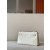 Hermes Kelly Pochette Ostrich Bleu Hydra (T7) Gold Hardware White