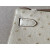 Hermes Kelly Pochette Ostrich Bleu Lin (J7) Gold Hardware White