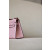 Hermes Kelly HSS 25 Ostrich Gris Agate(82) and Rose Tyrien(E5) Rose Gold Hardware Light Pink