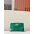 Hermes Kelly Pochette HSS Swift Beton(8L) And Rose Lipstick(U5)Gold Hardware Green