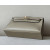 Hermes Kelly Pochette Ostrich Braise (95) Palladium Hardware Dark Beige