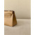 Hermes Kelly Pochette Swift New Bleu Jean (D2) Palladium Hardware Brown
