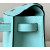 Hermes Kelly Pochette Swift Rouge H (55) Palladium Hardware Blue