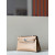 Hermes Kelly Pochette Ostrich Etoupe (18) Palladium Hardware Dark Beige