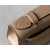 Hermes Kelly Pochette Ostrich Etoupe (18) Palladium Hardware Dark Beige