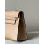 Hermes Kelly Pochette Ostrich Etoupe (18) Palladium Hardware Dark Beige