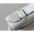 Hermes Kelly Pochette Ostrich Gris Agate (82) Gold Hardware White