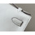Hermes Kelly Pochette Ostrich Gris Agate (82) Gold Hardware White