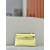 Hermes Kelly Pochette Ostrich Jaune Amber (9D) Gold Hardware Yellow