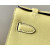 Hermes Kelly Pochette Ostrich Jaune Amber (9D) Gold Hardware Yellow