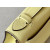 Hermes Kelly Pochette Ostrich Jaune Amber (9D) Gold Hardware Yellow