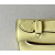 Hermes Kelly Pochette Swift Biscuit (4B) Palladium Hardware Yellow