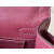 Hermes Kelly Pochette Epsom Vert Criquet (3I) Gold Hardware Burgundy Red