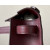 Hermes Kelly Pochette Ostrich Vert Criquet (3I) Gold Hardware Burgundy Red