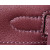 Hermes Kelly Pochette Ostrich Vert Criquet (3I) Gold Hardware Burgundy Red