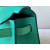 Hermes Kelly Pochette Swift Nata (I2) Palladium Hardware Green