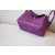 Hermes Lindy 26 Clemence Bambou (1K) Palladium Hardware Dark Purple