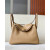 Hermes Lindy Mini Clemence Mauve Sylvestre (X9) Palladium Hardware Brown