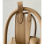 Hermes Lindy Mini Clemence Mauve Sylvestre (X9) Palladium Hardware Brown