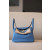 Hermes Lindy Mini HSS Swift Gris Asphalte(M8) And Rose Pourpre(L3)Gold Hardware Blue