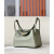 Hermes Lindy Mini Swift Jaune Poussin (1Z) Palladium Hardware Olive Green