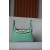 Hermes Lindy 26 Clemence Gris Ciment (OV) Palladium Hardware Green