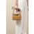 Hermes Lindy 26 Clemence Sauge (Q1) Palladium Hardware Brown