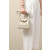 Hermes Lindy Mini Clemence ?Jaune milton (I8) Palladium Hardware White