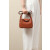 Hermes Lindy Mini Clemence Beton (8L) Gold Hardware Brown