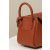 Hermes Lindy Mini Clemence Beton (8L) Gold Hardware Brown