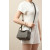 Hermes Lindy Mini Clemence Beton (8L) Palladium Hardware Dark Brown