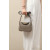 Hermes Lindy Mini Clemence Craie (10) Gold Hardware Elephant Grey