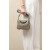Hermes Lindy Mini Clemence Cuivre (6C) Gold Hardware Elephant Grey