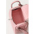 Hermes Lindy Mini Clemence Gris Asphalte (M8) Palladium Hardware Pink
