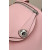Hermes Lindy Mini Clemence Gris Asphalte (M8) Palladium Hardware Pink