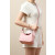 Hermes Lindy Mini Clemence Gris Asphalte (M8) Palladium Hardware Pink